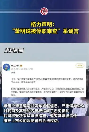 董明珠遭停职审查，格力电器的应对举措及其对市场的启示_2016年格力电器议案未通过_格力电器内部监督